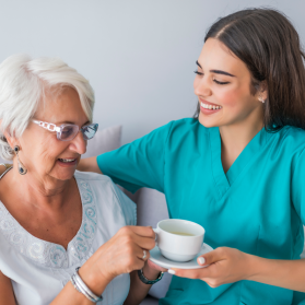 Nursing home nurse in Brussels, Belgium