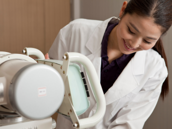 Radiologist for a diagnostic center