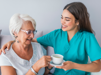 Nursing home nurse in Brussels, Belgium